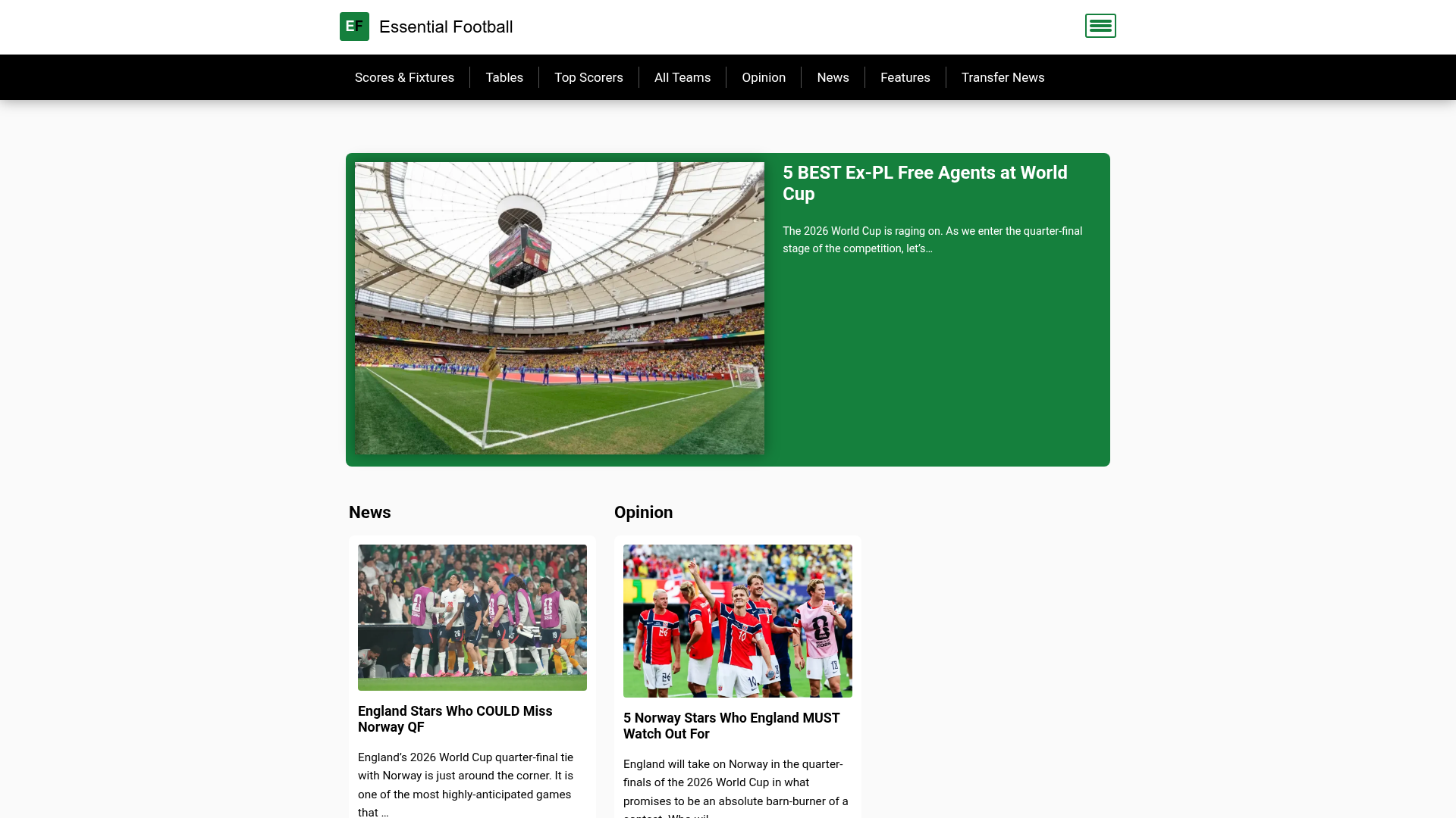 Preview of essential.football